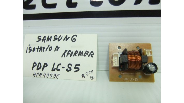 Samsung PDP LC-S5 isolation transformer board .
